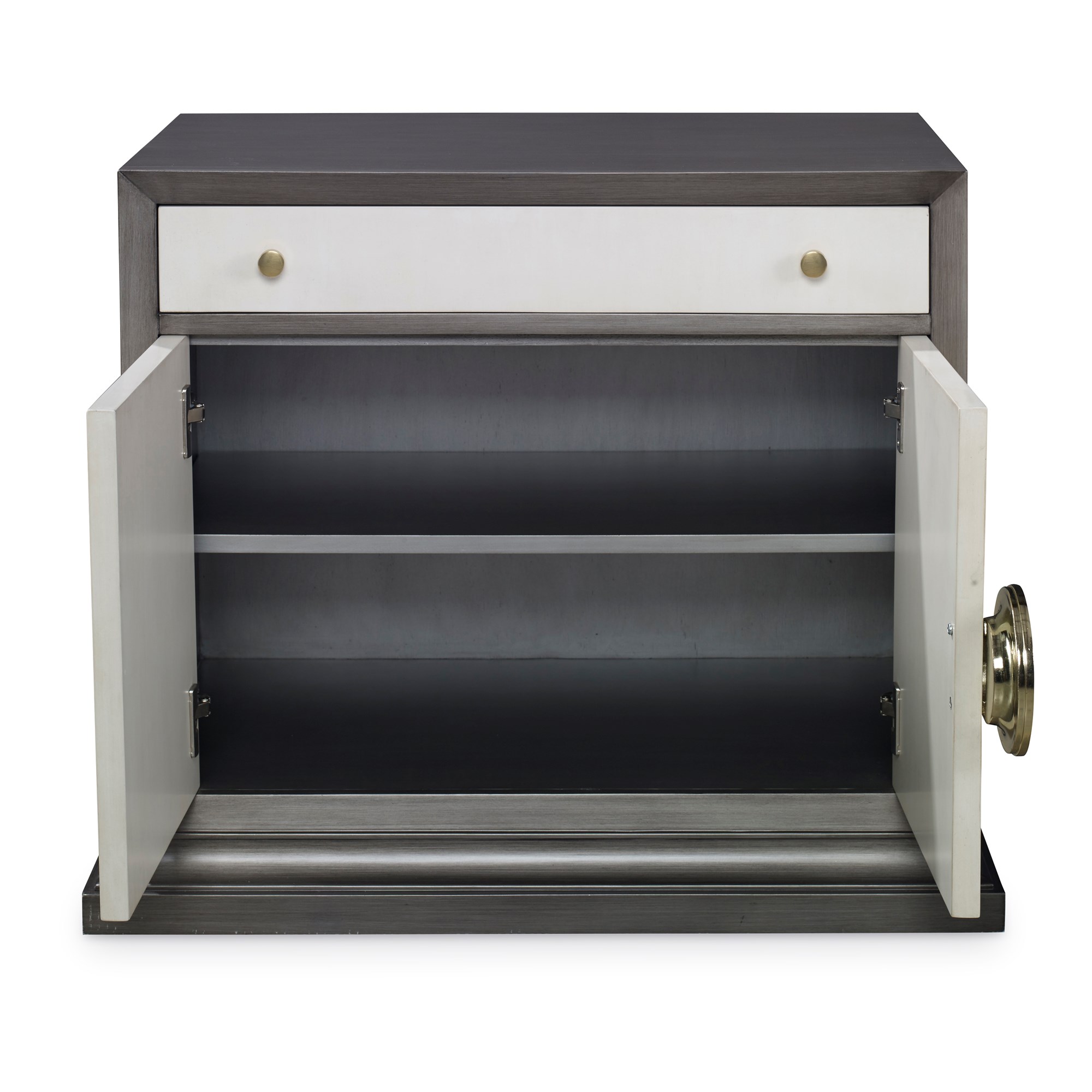 Тумбочки 17578-230-002 Soleil Nightstand - Grey / Linen Ambella  - Вид №2