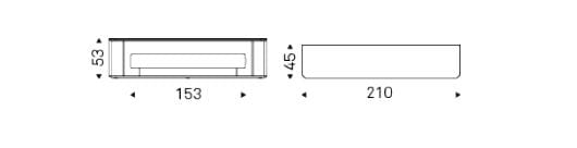 Низкий шкаф для телевизора с откидными дверцами Cattelan italia AWARD ARCH-00140727 - Вид №5
