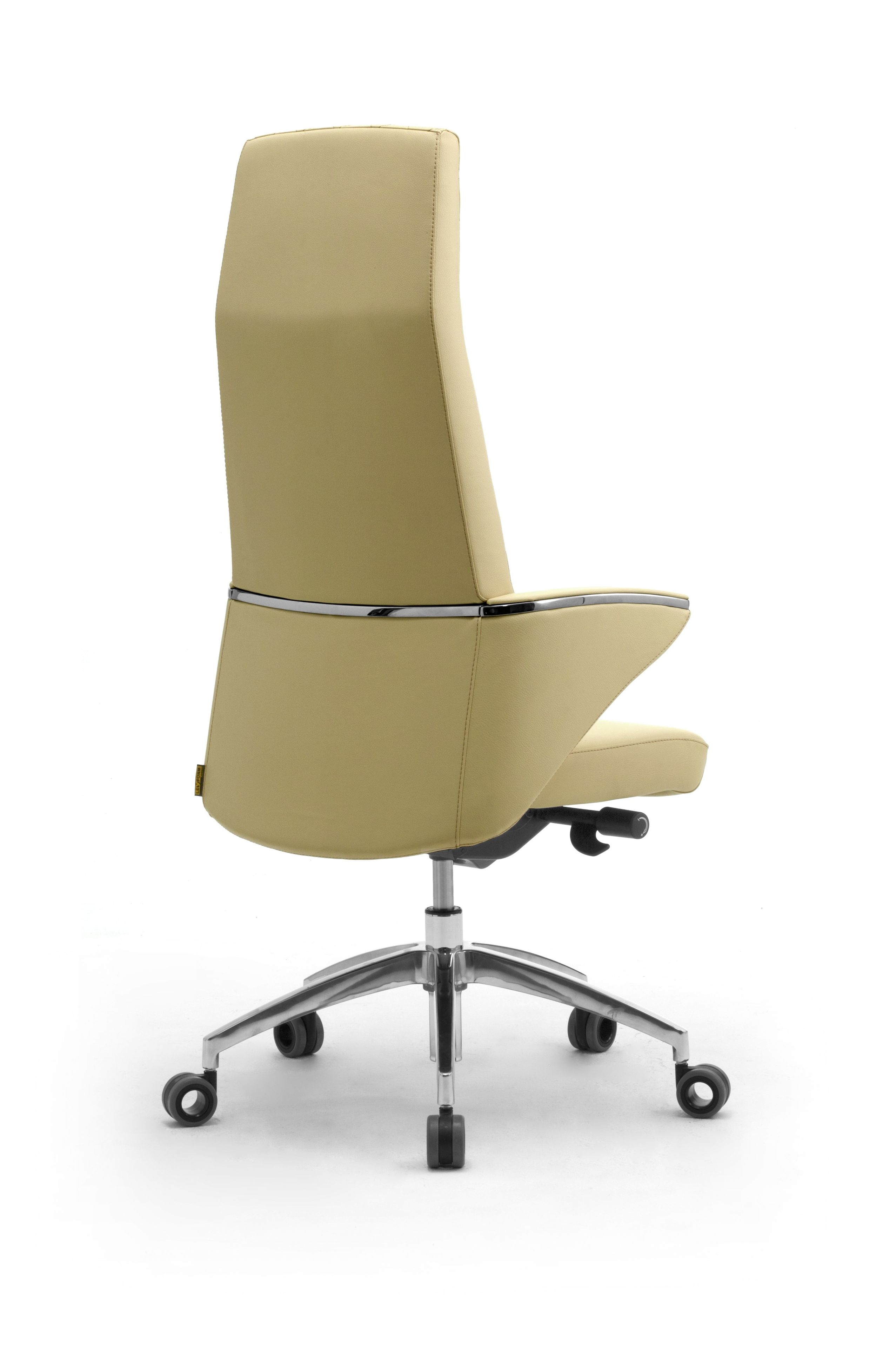 Кожаное вращающееся офисное кресло с подлокотниками Leyform Zeus ARCH-00041786 - Вид №15