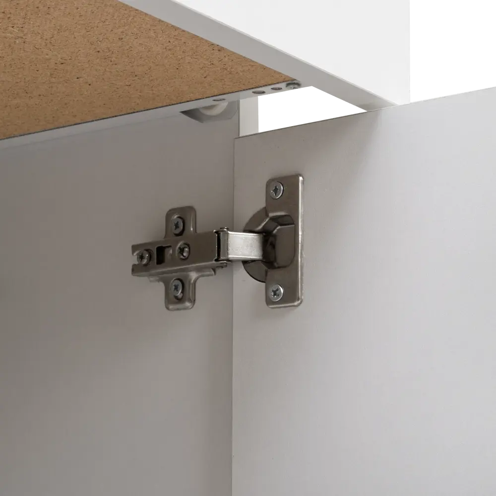 Шкаф напольный Бэлла 40x85x60 см ЛДСП цвет белый Santreyd STLM-2179699 - Вид №7