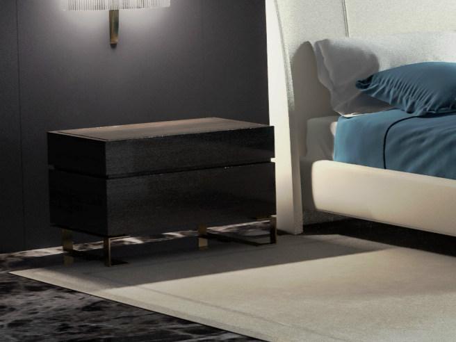 HUGUES CHEVALIER Прикроватная тумбочка из дерева Paris sun-id-1422094 - Вид №1