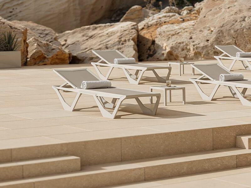 Полипропиленовая откидная Садовая кровать Vondom воксель ARCH-00107756 - Вид №2