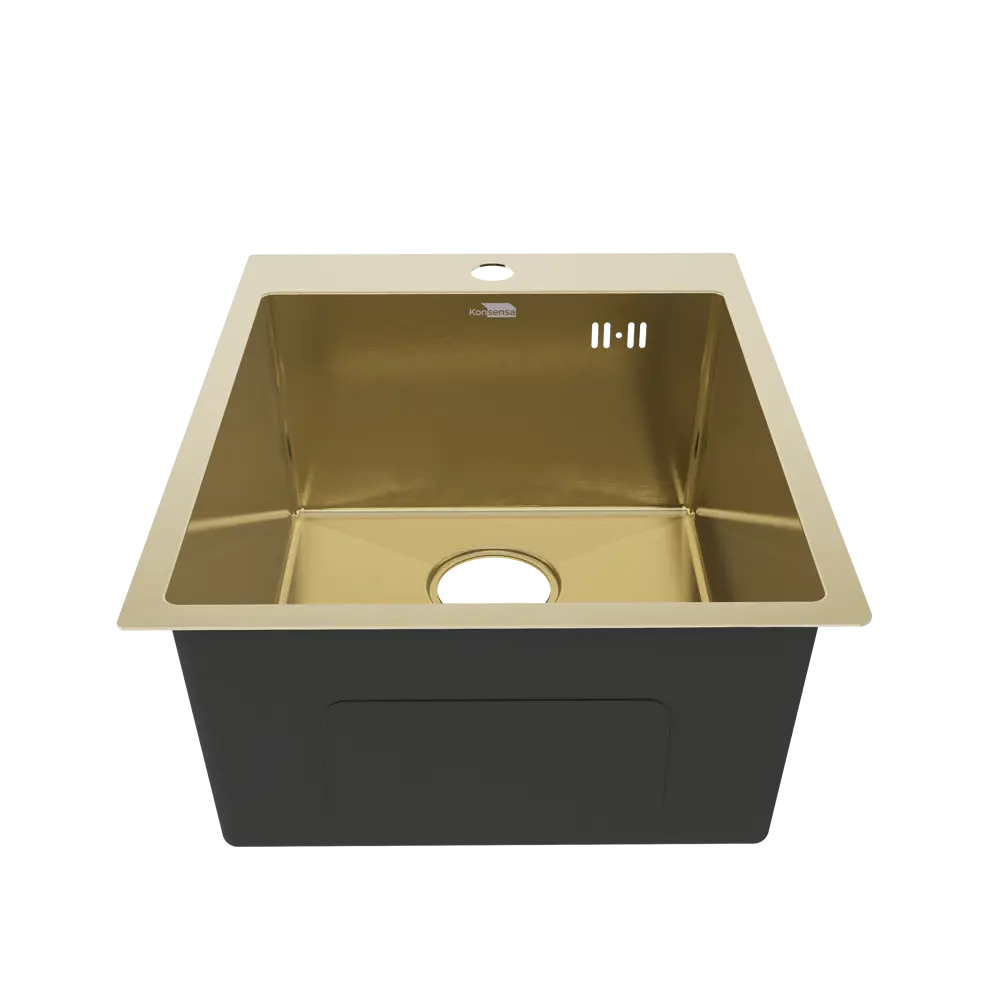 МОЙКА КУХ 40X50 Г20 ЗОЛОТ МЕТ KONSENSA STLM-2125255 - Вид №3