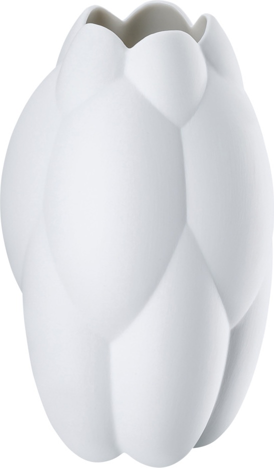 10640548 Rosenthal Ваза Rosenthal Суть 16см, фарфор, белая, матовая (Седрик Раго) Фарфор 