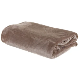 Плед «Prestige» 200х220 см микрофибра цвет бежевый