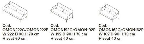 Tacchini Кожаный диван Montevideo sun-id-1465498 - Вид №4