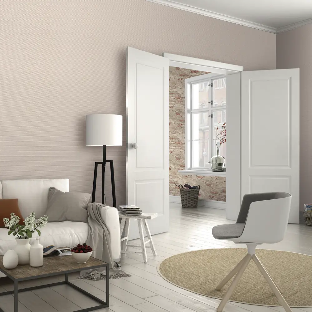 Обои флизелиновые Rasch Factory бежевые 0.53 м 939224 STLM-2068044 - Вид №3