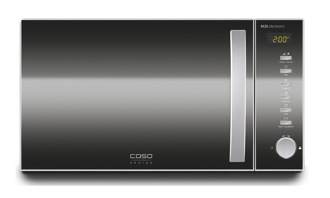 1117016 Микроволновая печь CASO M 20 Electronic зеркальный, серебристый STDN-0140815