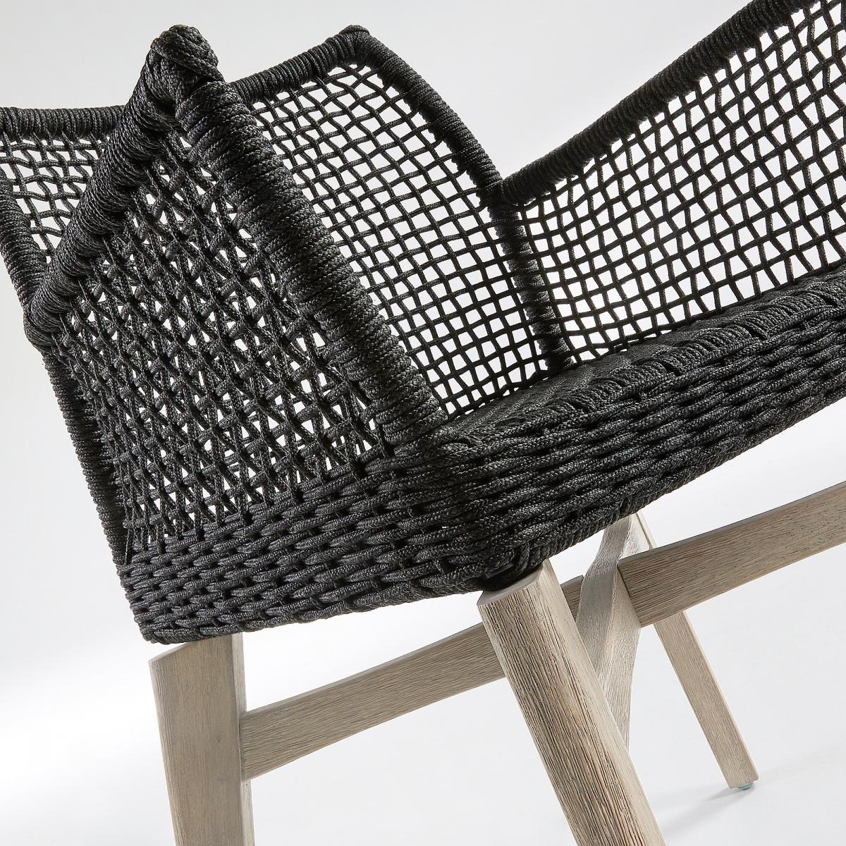 051748 Кресло темно-серое La Forma Rodini  - Вид №2