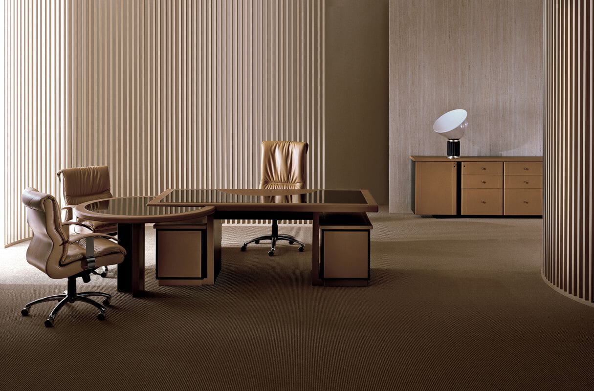 Кожаное вращающееся офисное кресло с высокой спинкой i 4 Mariani ARCH-00084014 - Вид №2