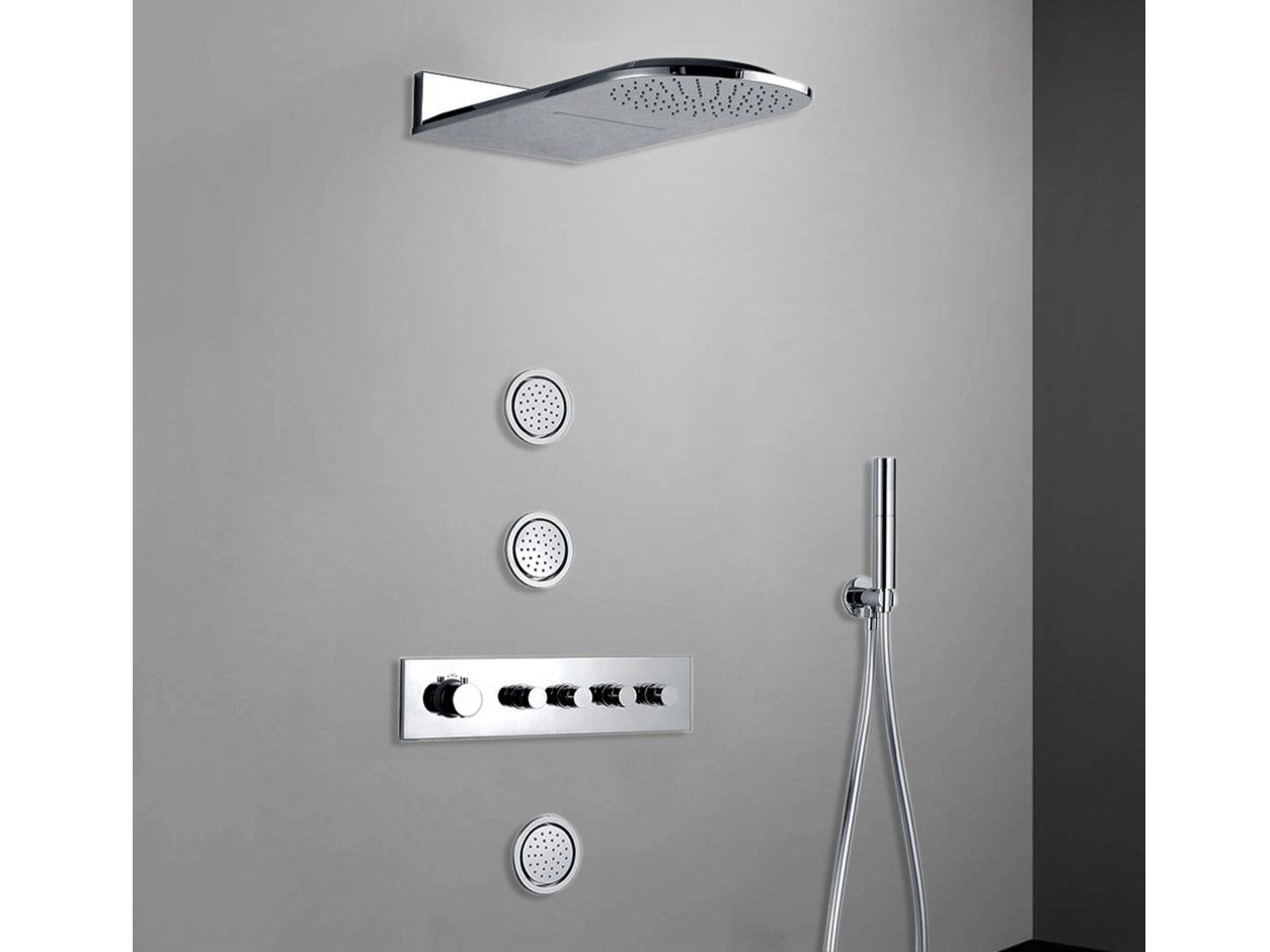 Термостатический набор для душа с душем Fontana Showers FS9587 ARCH-00045441
