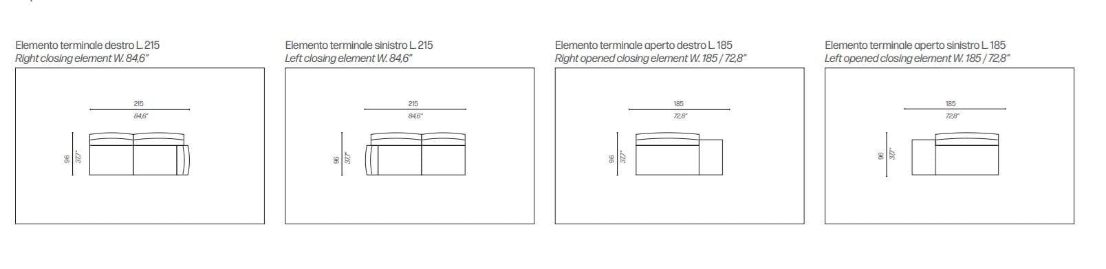 Ткань диван Driade Neil ARCH-00097029 - Вид №4