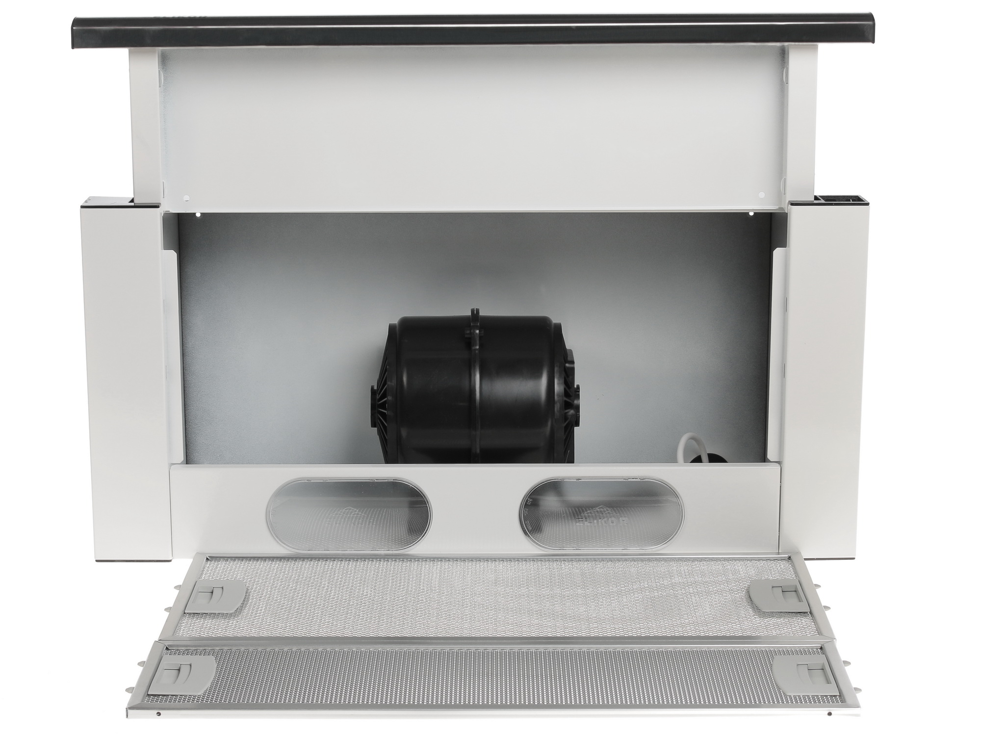 1040563 Вытяжка телескопическая ELIKOR Интегра 60П-400-В2Л белый/серебристый STDN-0109606 - Вид №6