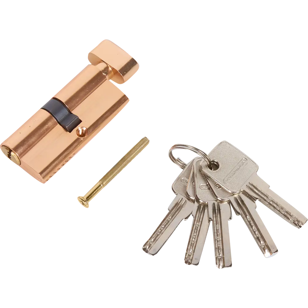 Цилиндр перфорированный Al 70 С T01 PB ключ-вертушка, золото PALLADIUM STLM-2200257 - Вид №1