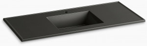 K-2783-1-G88 Накладная раковина на столешницу  прямоугольная Kohler