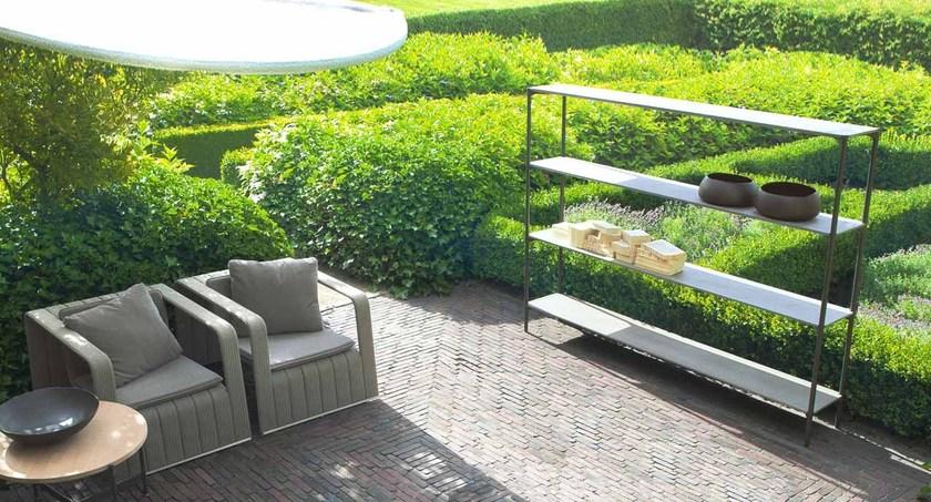 Paola Lenti Двусторонняя полка из крашеного металла Plano B47g - Вид №5