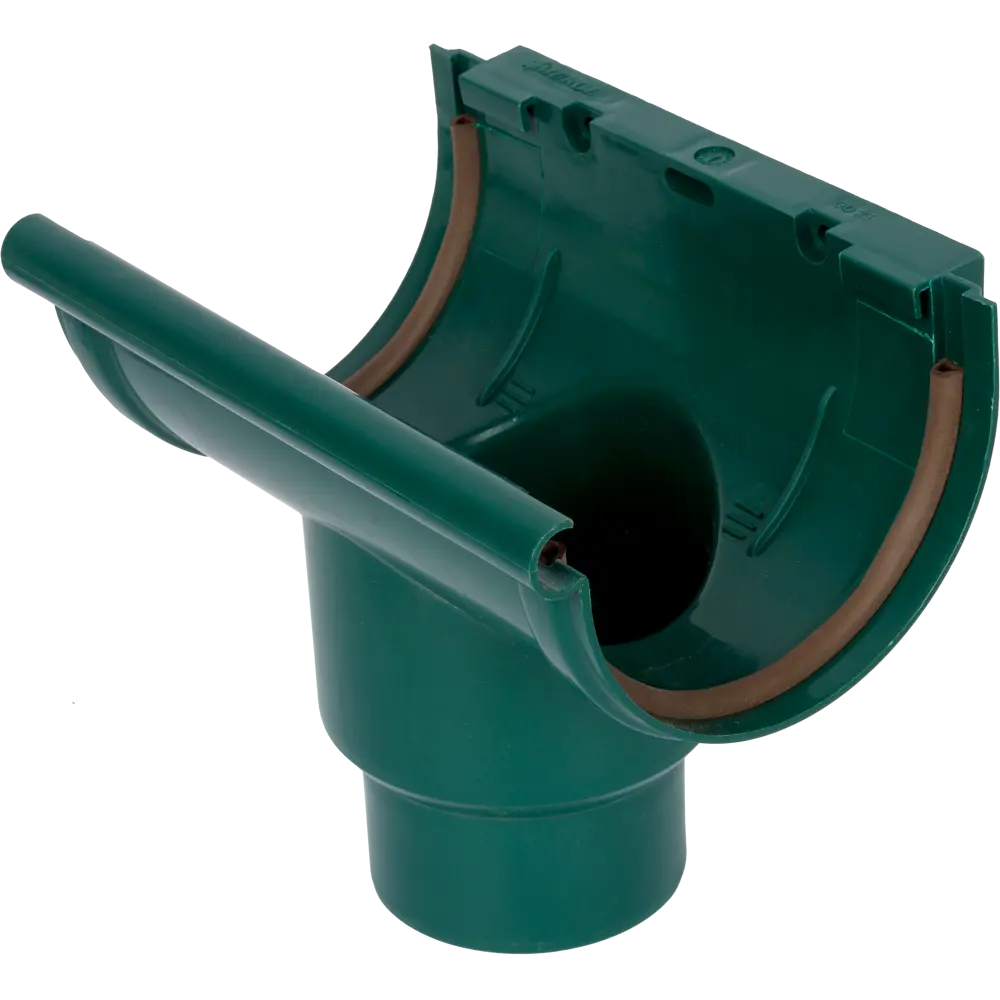 Воронка желоба центральная 80/100 цвет зелёный 81931869 STLM-2180620 MUROL 