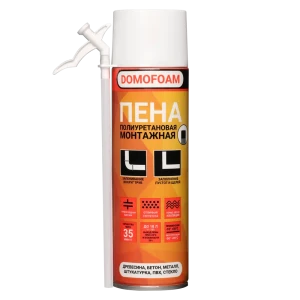 Пена монтажная бытовая Domofoam мини 400 мл 83701365 STLM-2168080