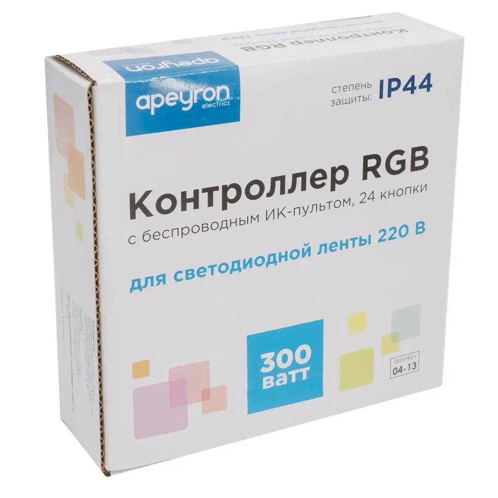 Контроллер RGB 220 В 300 Вт пульт IP44 APEYRON STLM-2074809 - Вид №7