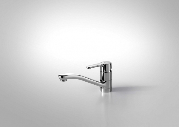 Смеситель для кухни низкий с изливом 200 мм STREAM F73783C-2 bravat - Вид №1