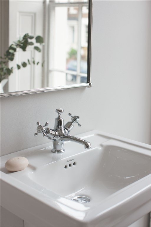 B1 3TH, T22A CHR Напольная раковина стоящая овальная Burlington Contemporary - Вид №2