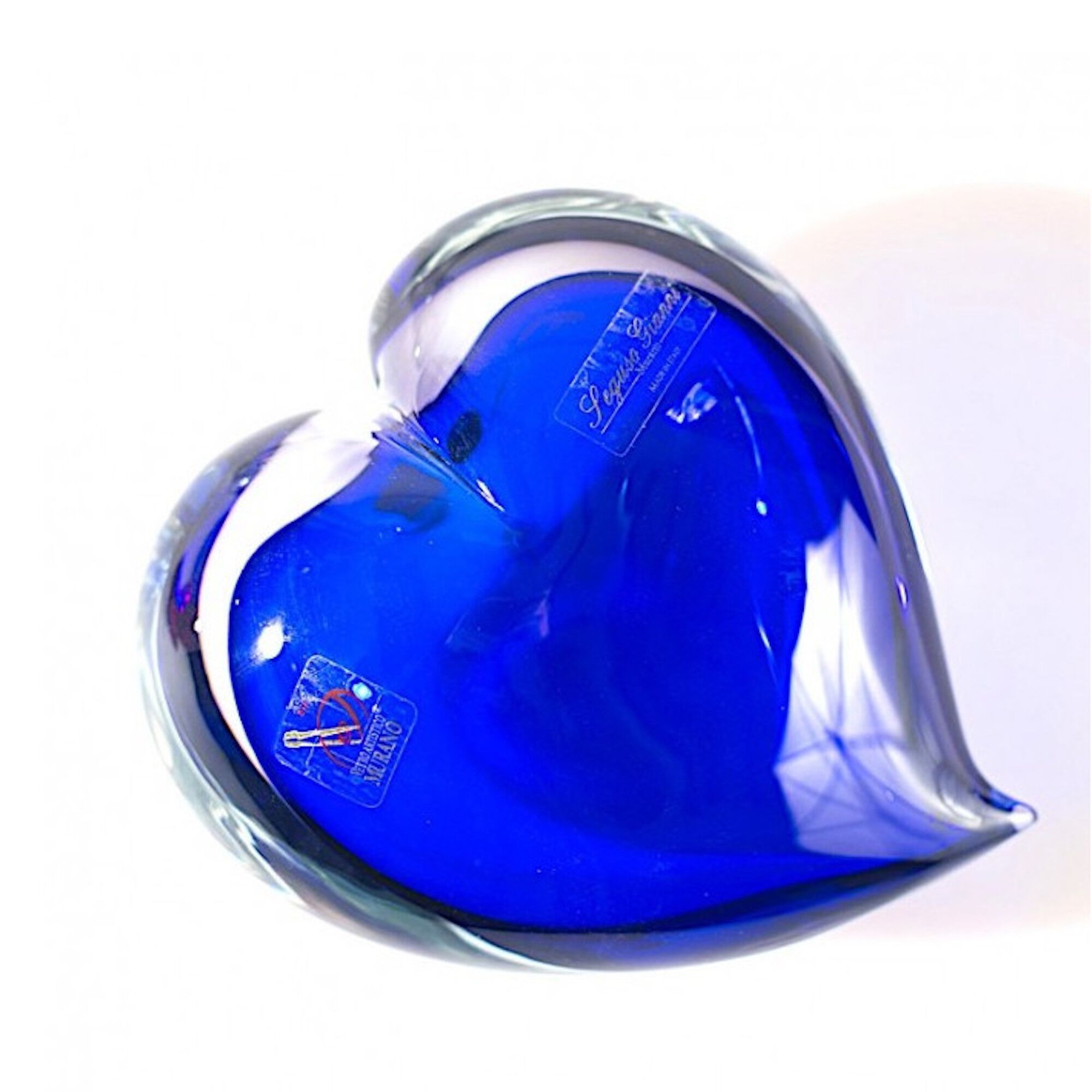 Сердце из муранского стекла ручной работы YourMurano Hearts ARCH-00017386 - Вид №1