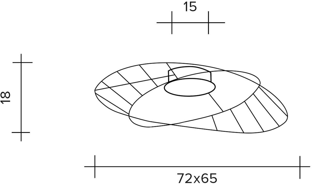 Urban Светодиодный потолочный светильник из стали Tesa sun-id-1477246 - Вид №4