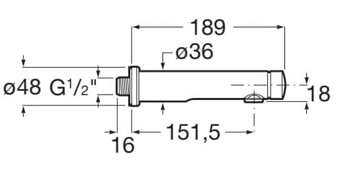 Смеситель для раковины с таймером Roca Avant ARCH-00102215 - Вид №3