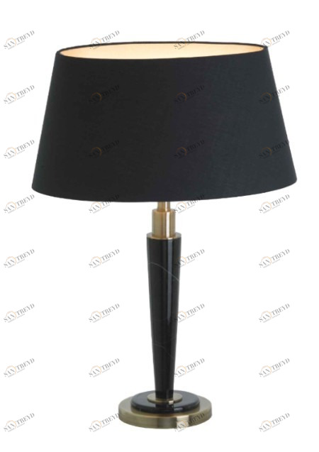Настольная лампа Abramo черная 5790 PUSHA КЛАССИЧЕСКИЕ 062003 Черный 