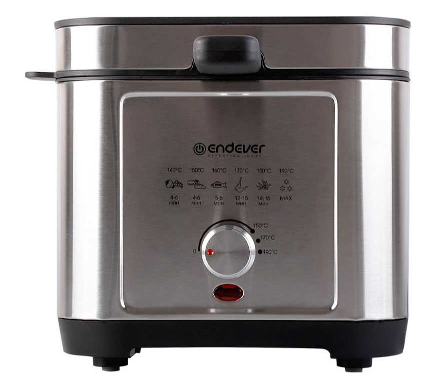9152003 Фритюрница Endever FR-113 серебристый STDN-0086432 - Вид №1