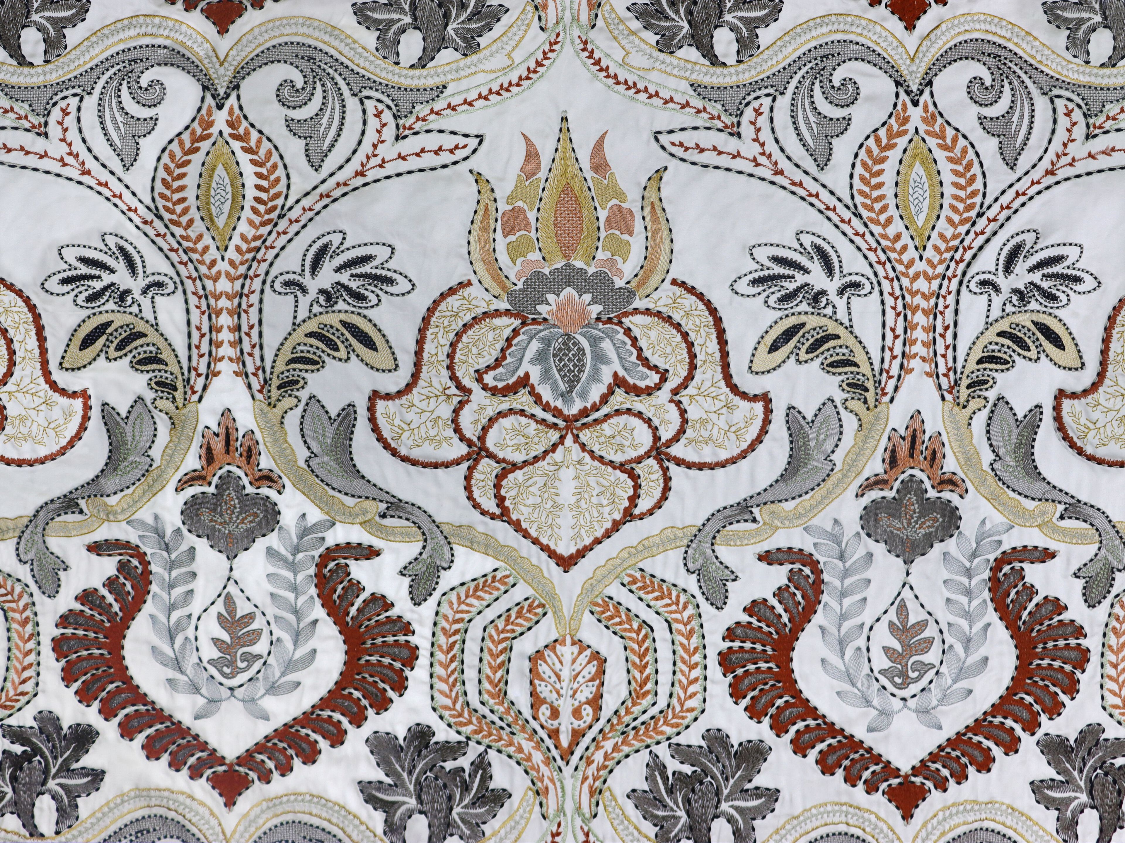 Хлопчатобумажная дамасская ткань Aldeco Veva ARCH-00058950 - Вид №1