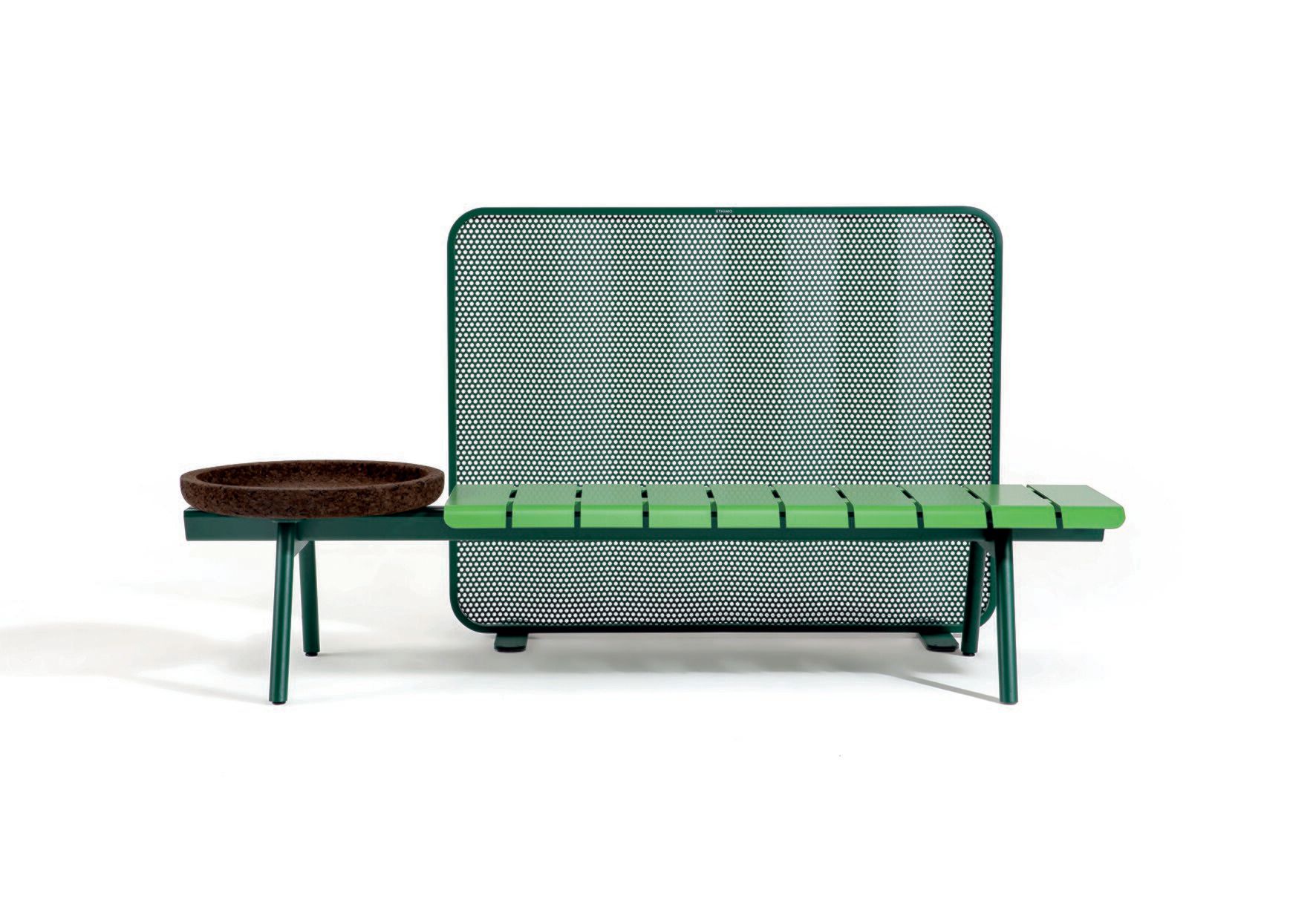 Алюминиевая и деревянная скамья со спинкой Ethimo Ace ARCH-00122616 - Вид №21