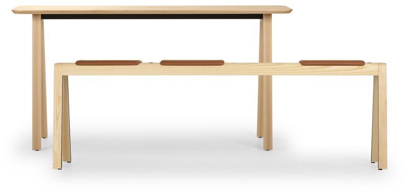 True Design Прямоугольный деревянный высокий стол E-quo Eq t095 - Вид №8