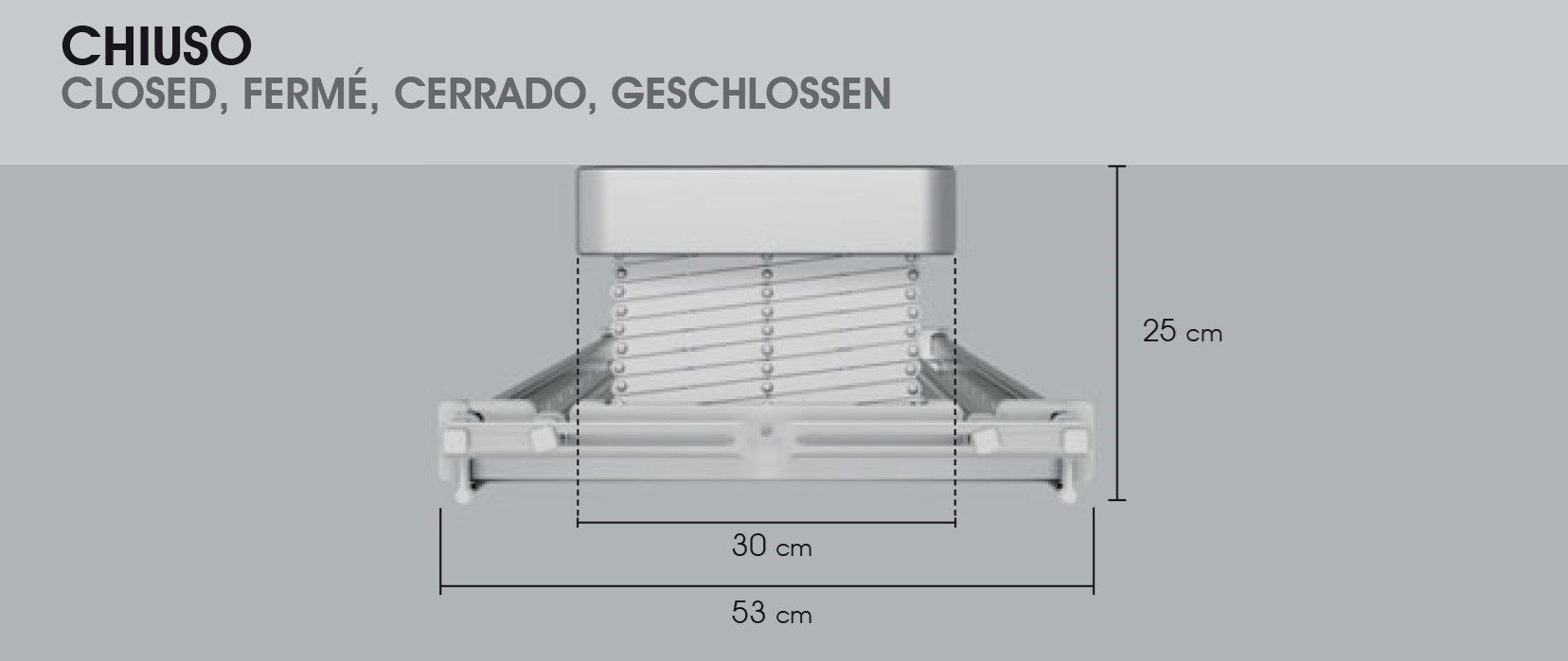 Электрическая настенная сушилка для одежды hi-tech с дистанционным управлением Foxydry FOXYDRY PRO ARCH-00130080 - Вид №6
