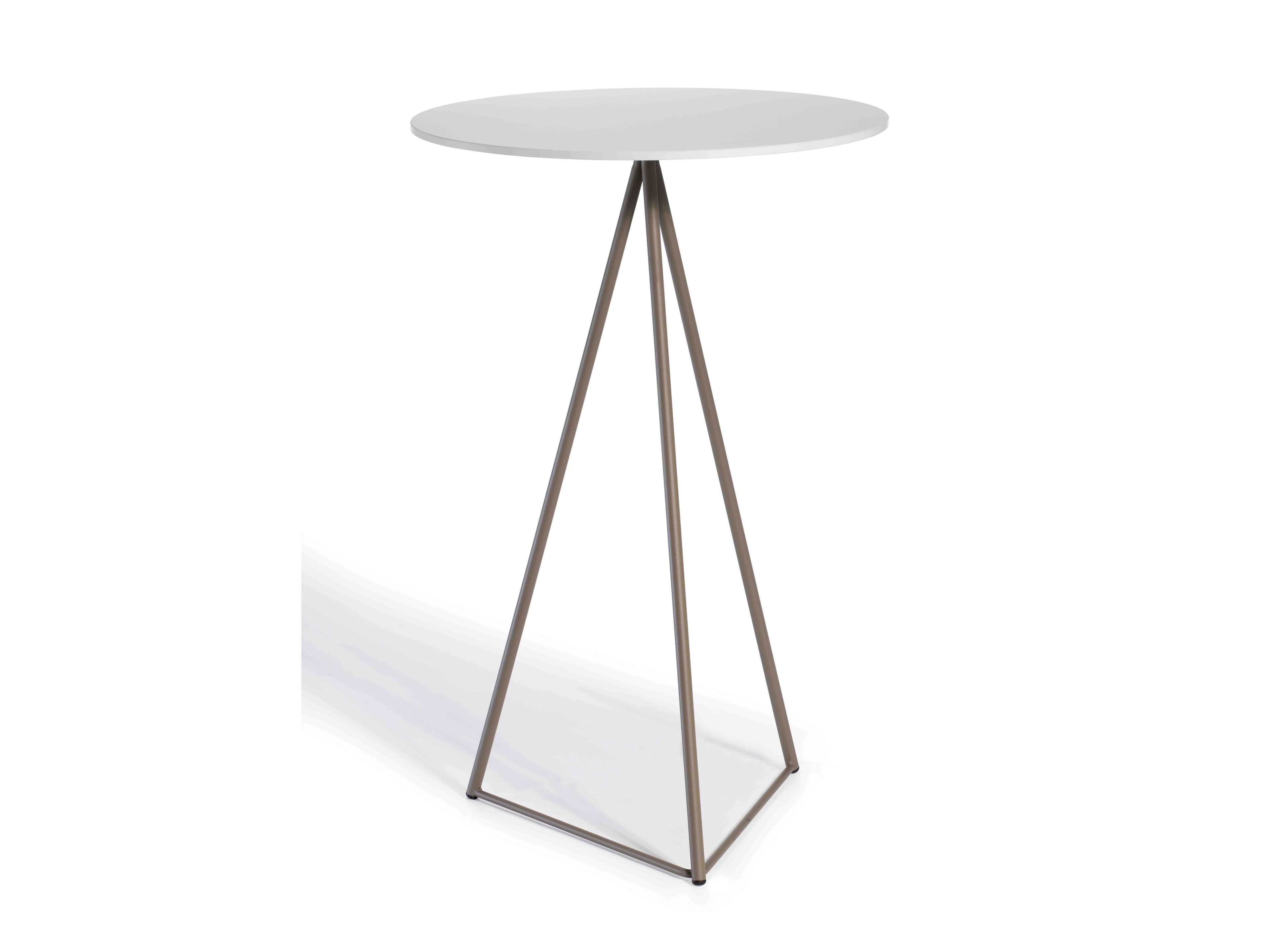 Высокий круглый стол в Compactop® GABER GLITTER ROUND HIGH ARCH-00054421 - Вид №1