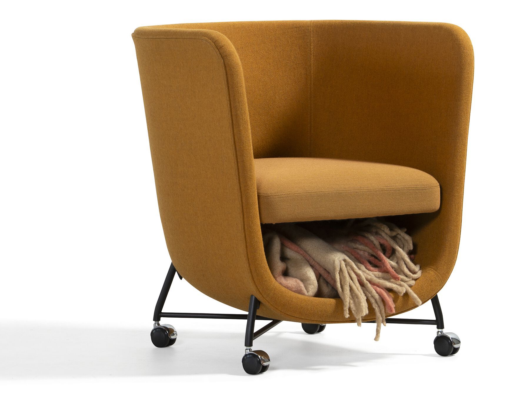 Тканевое кресло с колесами и отсеком для хранения Bla Station Pocket ARCH-00041885 - Вид №3