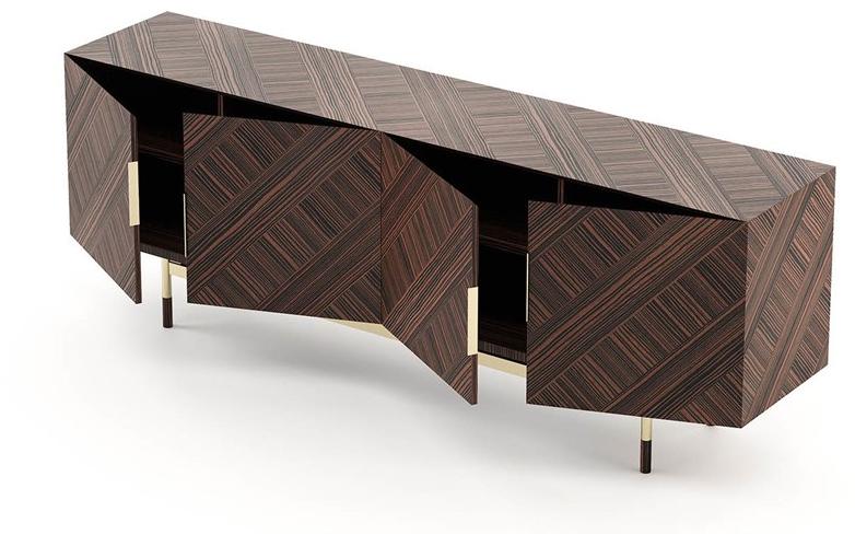 Laskasas Комод деревянный с распашными дверцами Claud sun-id-1404204 - Вид №1