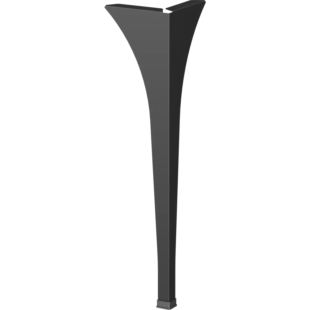 Ножка для стола 710 мм сталь цвет чёрный Santreyd STLM-2179594 - Вид №2