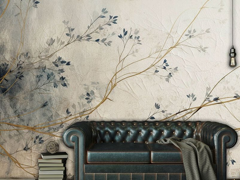 Обои с цветочными мотивами Creativespace Prêt-à-porter ARCH-00068245