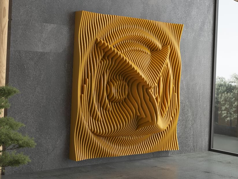 Параметрическая стеновая панель MYWOODREAM OLY ARCH-00027114 - Вид №1