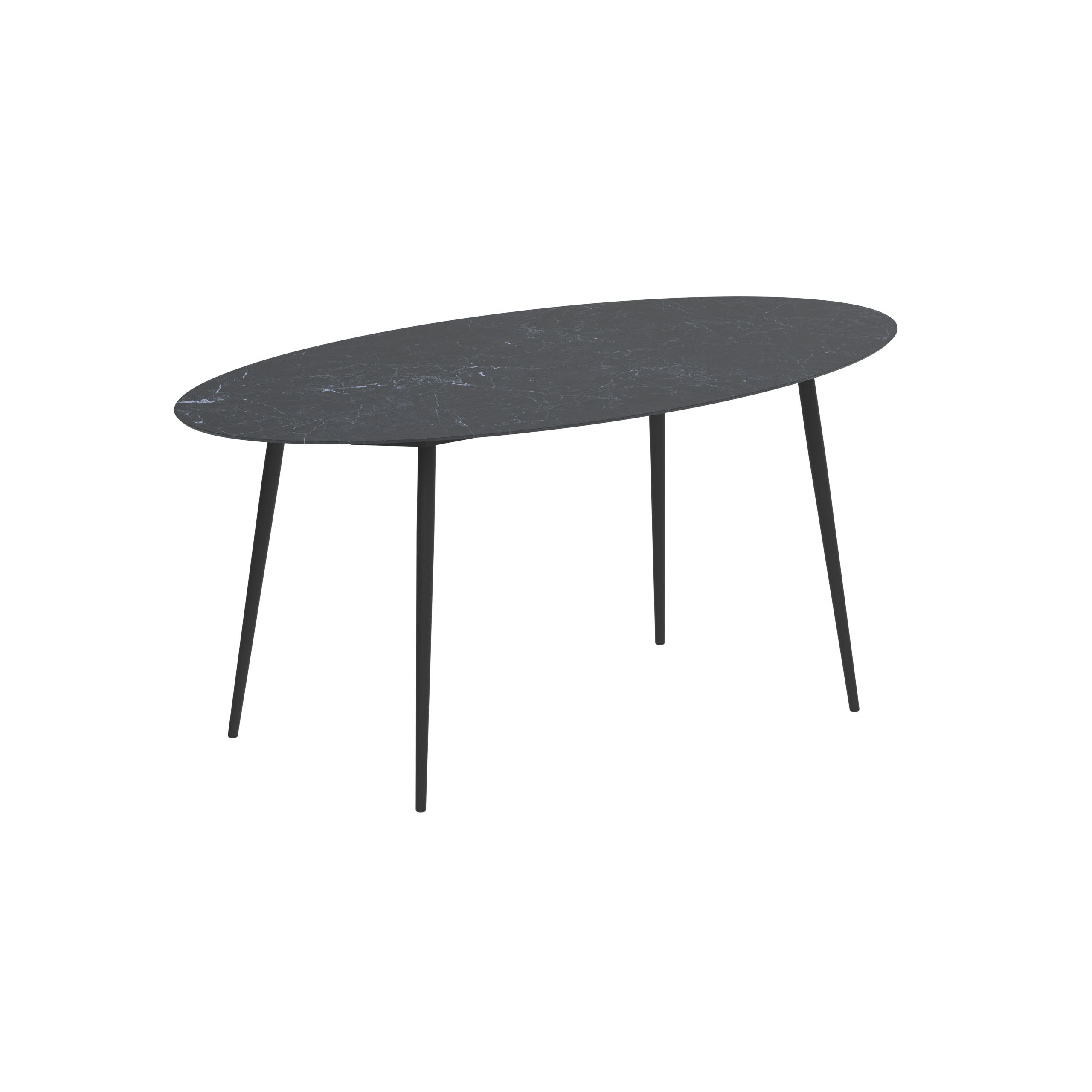 Высокий овальный керамический садовый стол Royal Botania Styletto ARCH-00129376 - Вид №10