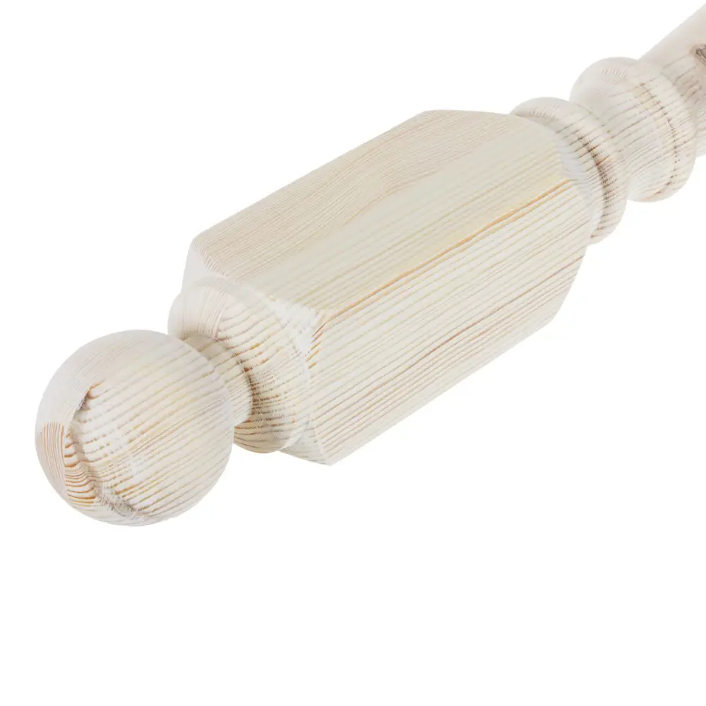 Столб лестничный симметричный 90х90х1180 мм, хвоя Santreyd STLM-2046676 - Вид №1