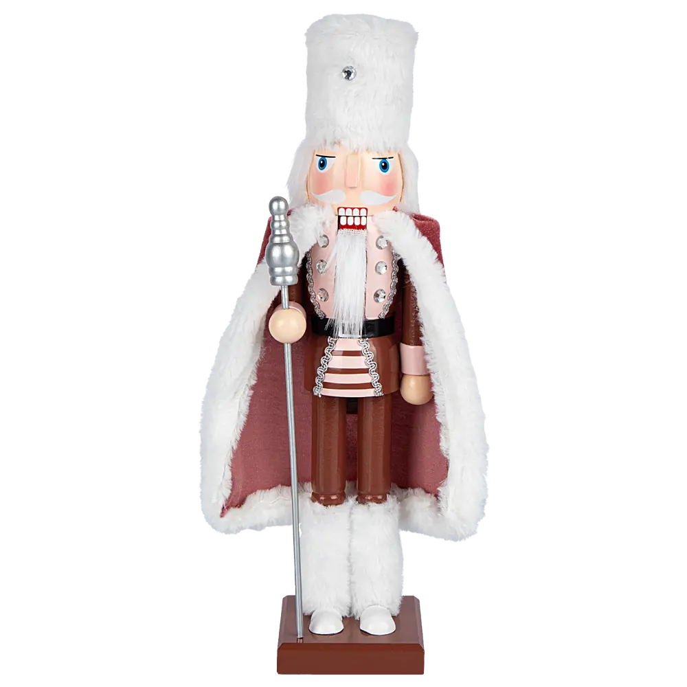 89368997 Декоративная фигура Щелкунчик деревянный 37x10 см STLM-1523461 Santreyd Christmas - Вид №2