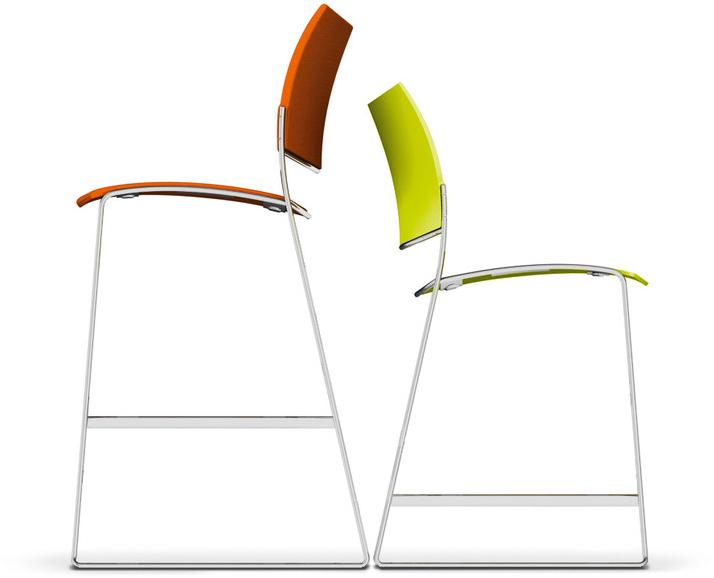 Casala Пластиковый стул Curvy barstool 1288-07 - Вид №2