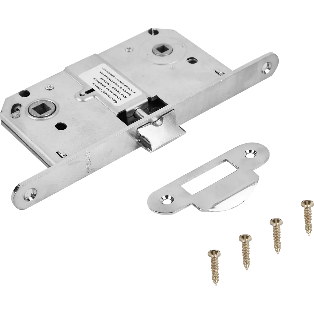 Защелка под фиксатор EDS-50-90 86x196 мм металл цвет матовый хром Santreyd STLM-2135066 - Вид №1