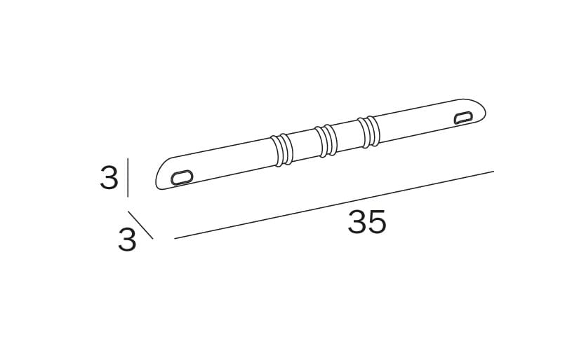 Подставка для ног для душа INDA® HOTELLERIE ARCH-00119678