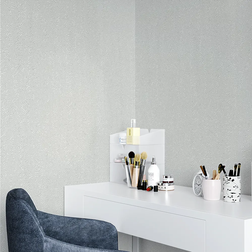 Обои флизелиновые Palitra Simple Structura серые 1.06 м SP31176-14 STLM-2105993 - Вид №4