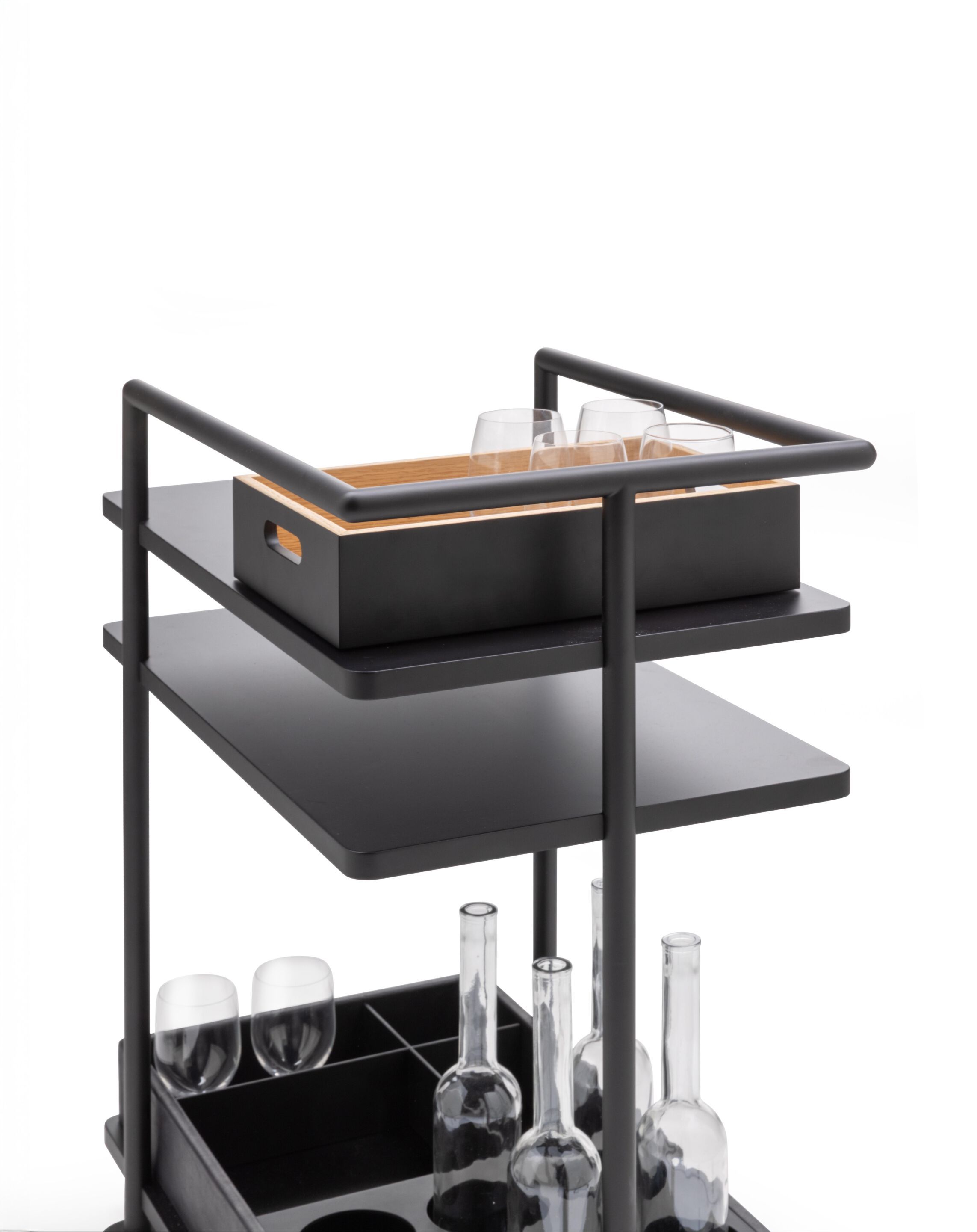 Деревянная тележка для еды Living Divani ARCH-00018283