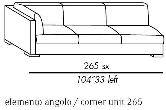 Meridiani Модульный тканевый диван Belmon sun-id-1454132 - Вид №7