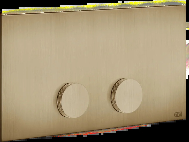 Запорная пластина 54625 726 Gessi Anello ТЕПЛАЯ БРОНЗА BR. PVD